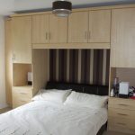 Fitted Bedroom Wardrobes with Built In Bedside Lockers